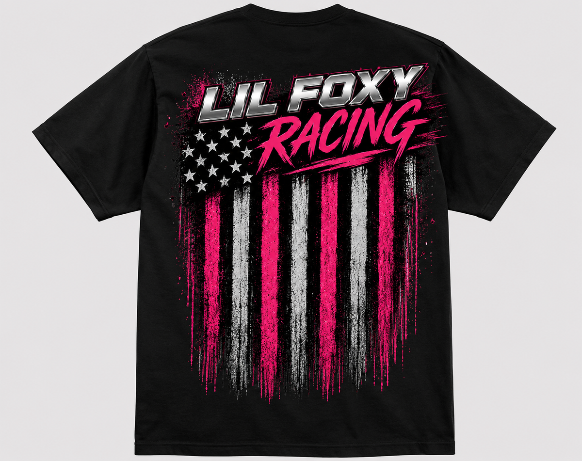 Lil Foxy Flag Tee Adult & Youth