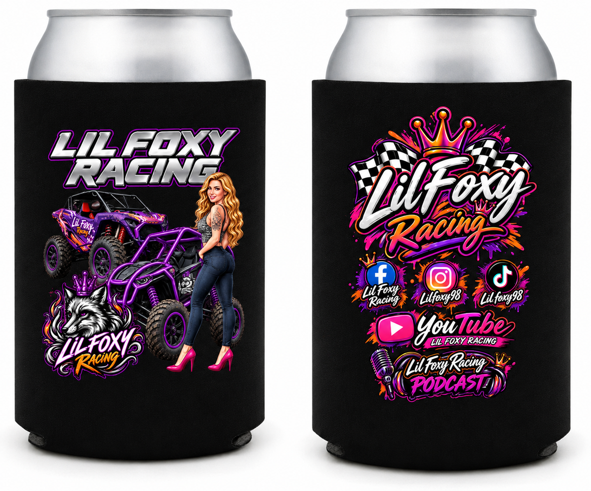 Lil Foxy Racing Koozie